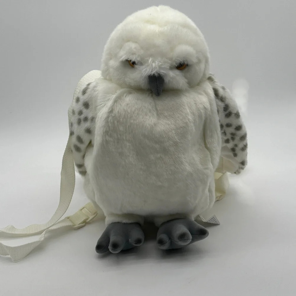 Harry Potter Hedwig Plush‎ Backpack Wizarding World Universal Studios NWOT Owl